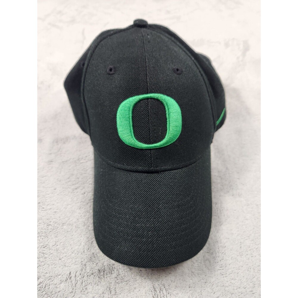 Nike Team Oregon Ducks Adjustable Hat Ncaa Authentic Black Green O